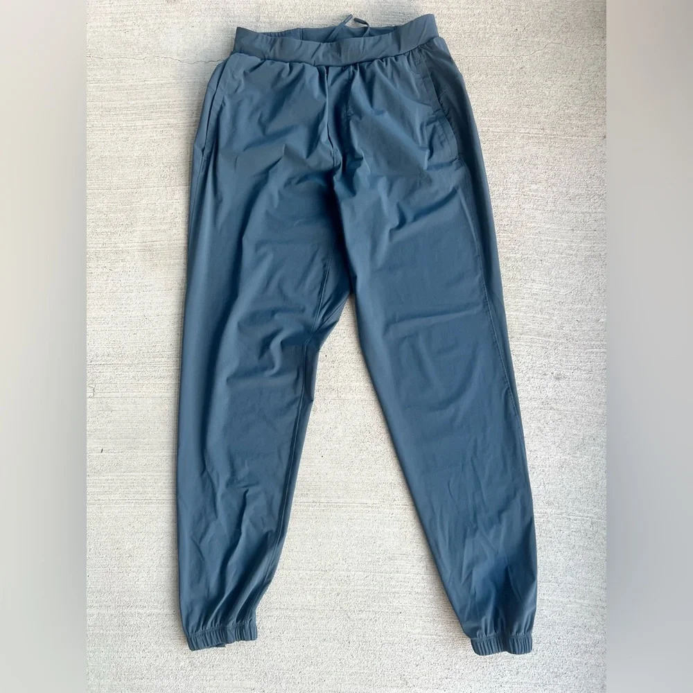 Lululemon Surge Jogger Pants Men’s Size M – Blue, Zipper Ankles, Like New - Picture 1 of 6